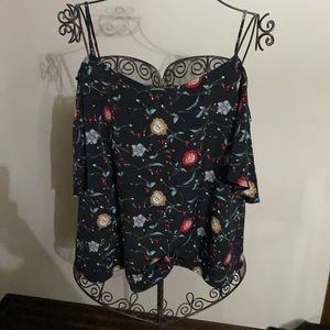 BP floral blouse